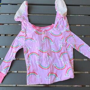 Absorba girls 2T footed pajamas